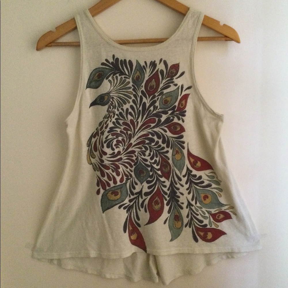Bright colored swing tank top